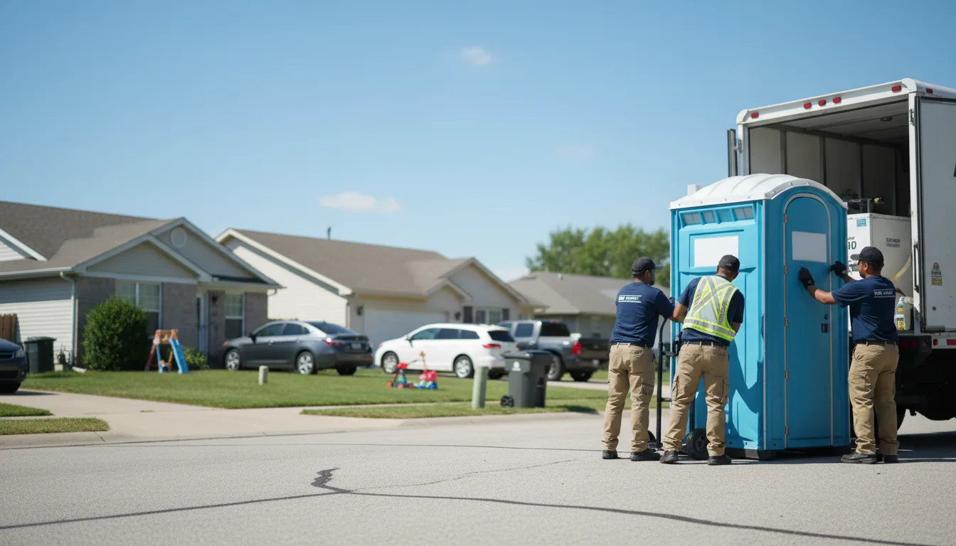 Standard Porta Potty Rentals in Henderson, IL near me